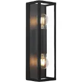Eglo Wandlamp Amezola Zwart 2xe27