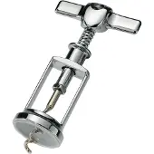 Westmark Kurkentrekker met kap, spiraal met kern, staal, verchroomd, 60182270