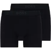 BOSS Heren Pack 2 Zwarte UltraSoft Boxershorts (M), Homewear, Modaal 50475677