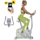 Zipro RAVE - Elektromagnetische Hometrainer - Bluetooth - Zwift & Kinomap - 32 Niveaus - Wit/Groen