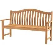 Lesli Living Ergo - Bank - Teakhout - 158,5x65x99cm