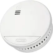 ABUS RWM165 Draadloze rookmelder Incl. batterij (10 jaar), Koppelbaar werkt op batterijen (Ø x h) 102 mm x 36 mm