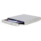 Gembird externe CD/DVD speler/brander | USB-A | zilver