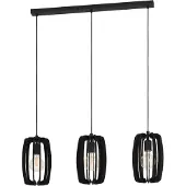 Eglo Eetkamer hanglamp Bajazzara zwart