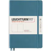 Adlibris Notebook A5 Medium Plain Stone Blue