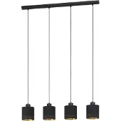 Eglo Esteperra - Hanglamp - E27 - 94 cm - Zwart