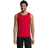 Sols Heren Justin Tank Top (Rood)
