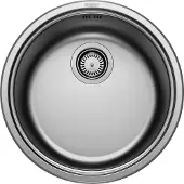 BLANCO Rondosol - Spoelbak, diameter 46 cm, geborsteld rvs 513306