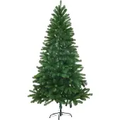vidaXL Kunstkerstboom met levensechte naalden 150 cm groen