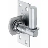 Alberts 361488 plaatduim om vast te schroeven | verstelbaar met 20 mm | rvs | doornmaat Ø16 mm | plaat 100 x 40 mm