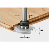 Festool Freesspil S8 1,5-5 KL16 499803 Diameter 16 mm