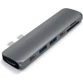 Satechi TYPE C PRO Hub 4K HDMI Grijs
