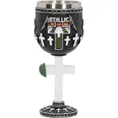 Nemesis Now - Metallica - Master of Puppets - Wijnkelk - Zwart en Wit - 18cm