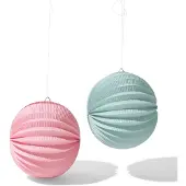 HEMA Lampion 25x25cm floraal - 2 stuks