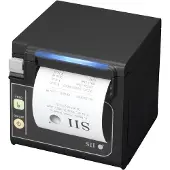 Seiko RP-E11-K3FJ1-E-C5 203 x 203 DPI bedrade thermische kassaprinter (RJ45), Ontvangstbewijs printer, Zwart