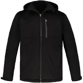 JP 1880 Regular Fit Softshell jas zwart, Effen