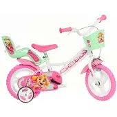 Dino Bikes Meisjesfiets Paw Patrol Skye 12 Inch Roze roze Staal Kinderfiets