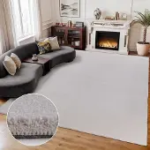Muratap Comfy premium luxe effen vloerkleed wasbaar uni 140x200 cm