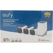 Eufy EufyCam E40 3-Pack + HomeBase 3