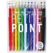 Ooly - Petite Point - 12 Gekleurde gelpennen
