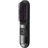 INF Draadloze Haarstijltang Borstel - Draagbaar & Oplaadbaar met Instelbare Temperatuur Black