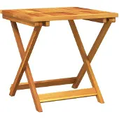 vidaXL Tuintafel inklapbaar 50x50x50 cm massief acaciahout