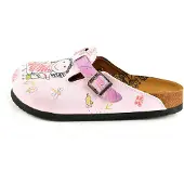 Goby Clogs 'Calceo' pink