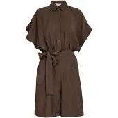 Minus Dames Jumpsuits Msjulia Playsuit - Bruin - Maat 38