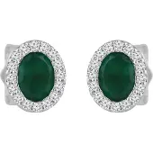 Diamant Exquis Oorbellen zilver