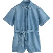 Next Jumpsuit blauw denim