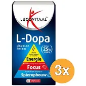 Lucovitaal 3x L-Dopa Mucana Pruriens (60 capsules)