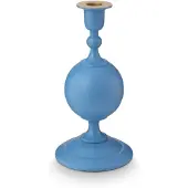Pip studio Kandelaar Sphere - Kaarsenhouder van Metaal - Lichtblauw - 24cm
