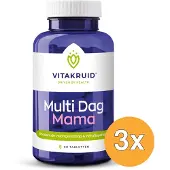 Vitakruid 3x Multi Dag Mama 100% Vegan (90 tabletten)