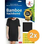 Lucovitaal 2x Bamboe Nachthemd Xl (1 stuk)
