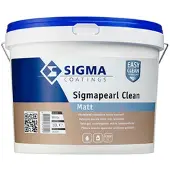 Sigma Sigmapearl Clean Matt Mengkleur RAL 9001 10L
