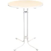 Gastronoble Statafel Monaco - Wit - 80cm H851