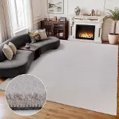Muratap Comfy premium luxe effen vloerkleed wasbaar uni 160x230 cm