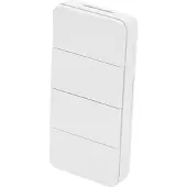 Shelly BLU RC Button 4 ZB | 4-Knops Schakelaar | Zigbee | Wit