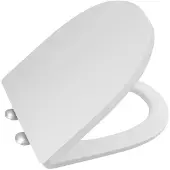 Bruckner Leon Wc zitting, Slim, Soft Close, Easy Take, wit