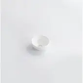 Qeramiq Dely Waskom - 20x20x9cm - rond - keramiek - mat wit
