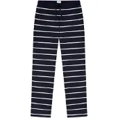 Schiesser Pyjamabroek ' Mix Relax ' donkerblauw / wit