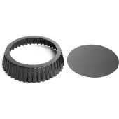 Vogue antikleef quichevorm geplooid 250mm