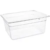 Vogue Gastronormbak Vogue, polycarbonaat, transparant, GN1/2, 150mm diep