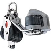 Ronstan S20 Triple Becket Bearing Pulley Zilver