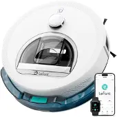 Lefant M330S robotstofzuiger met 5000 Pa sterke zuigkracht - Anti-klitborstel - Inclusief laadstation - dTOF Lidar-navigatie - Dweilrobot - Bediening via app - Geschikt voor huisdieren en tapijt