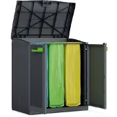 Keter Moby Recycling Kliko - Vuilbakken buiten - 3x110L (3 stuks)