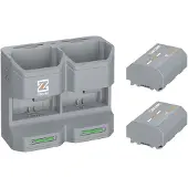 ZGCINE PC2-FZ100 Dual Battery Charging Case + 2 NP-FZ100 accu's
