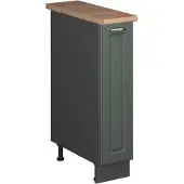 Vicco Apotheekkast Fame-Line, Groen-Goud Landhuis/Antraciet, 20 cm, WB Eik