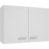 Deftrans Wandkast Keuken 80 cm - mat wit - 2 deuren