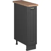 Vicco Apotheekkast Fame-Line, Anthrazit-Gold Landhaus/Antraciet, 20 cm, WB Eik